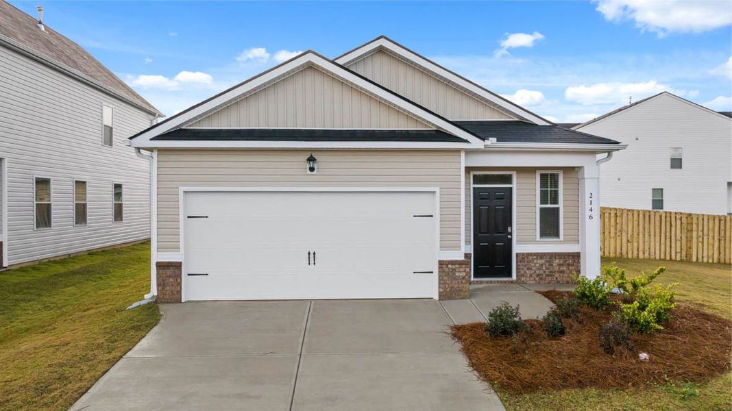 Front exterior of a home in the The Islands community, located in Beech Island, SC (Image 10). Front exterior of a home in the The Islands community, located in Beech Island, SC (Image 10).
