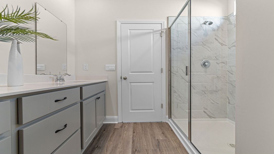 Furnished interior in a model home at Old Chapin Reserve in Lexington (Image 6). Furnished interior in a model home at Old Chapin Reserve in Lexington (Image 6).