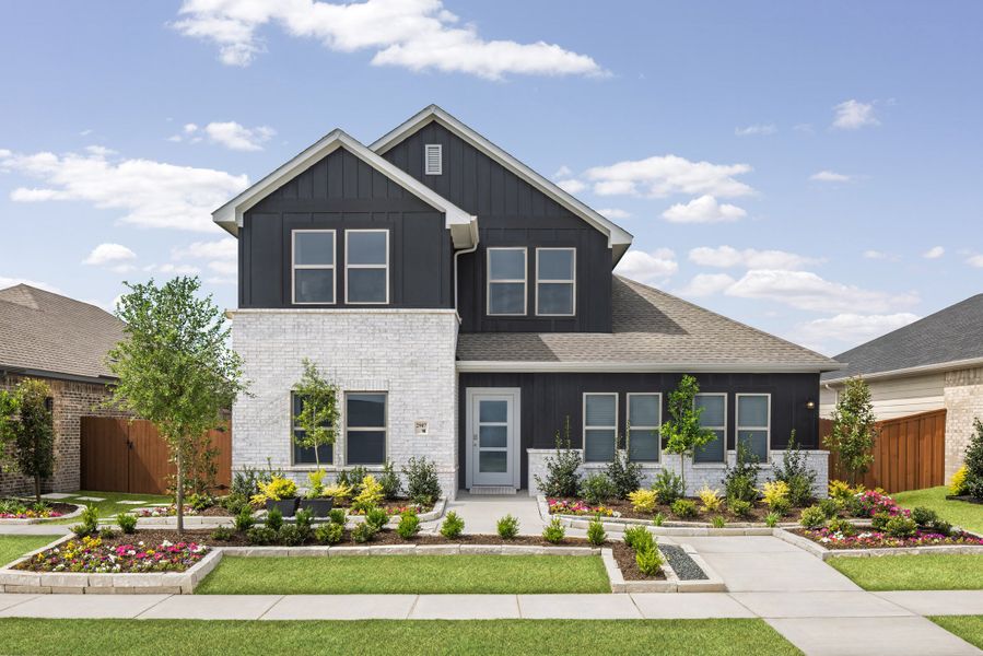 Front exterior of a home in the Heartland community, located in Heartland, TX (Image 3).