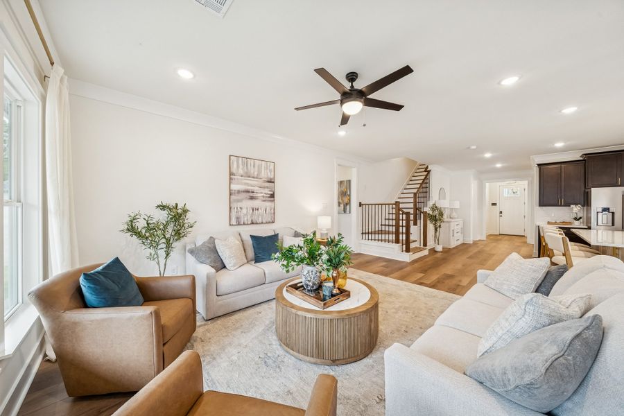 Two Step Farm - DSLD Homes - Montgomery, TX - Gemella II G - Living Room