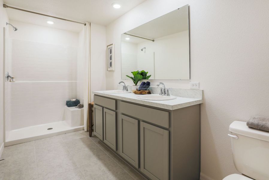 Furnished interior in a model home at Palm Bay Signature in Palm Bay (Image 6).