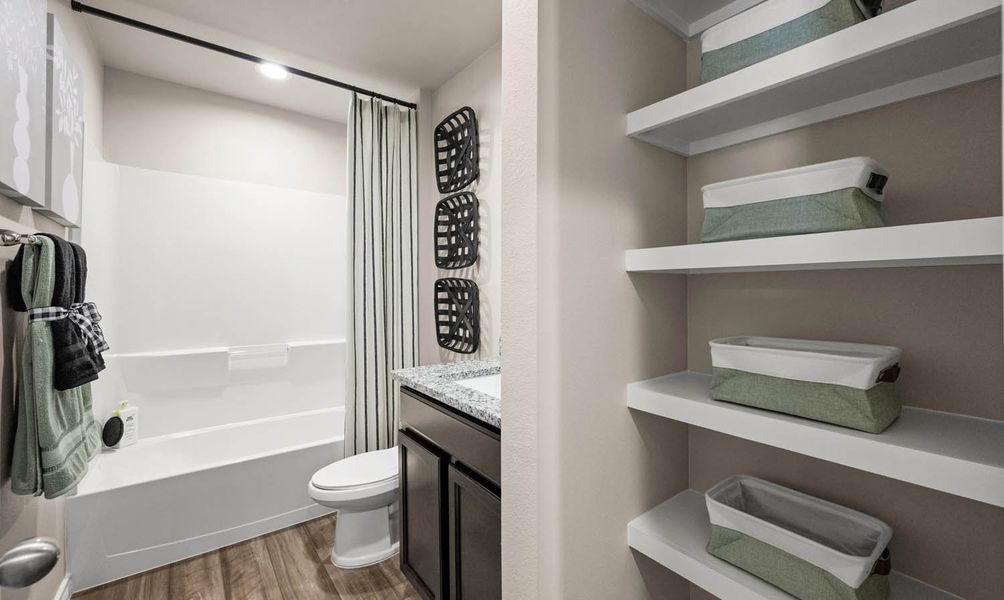 Furnished interior in a model home at David Estates in Portland (Image 7). Furnished interior in a model home at David Estates in Portland (Image 7).