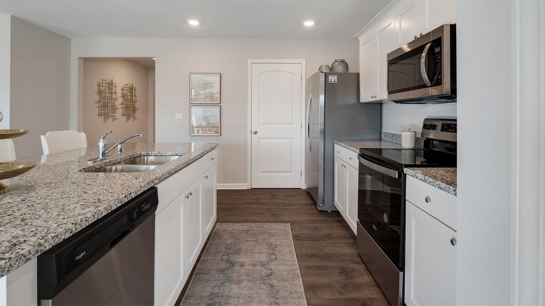 Furnished interior in a model home at Jackson Creek in Jackson (Image 17). Furnished interior in a model home at Jackson Creek in Jackson (Image 17).