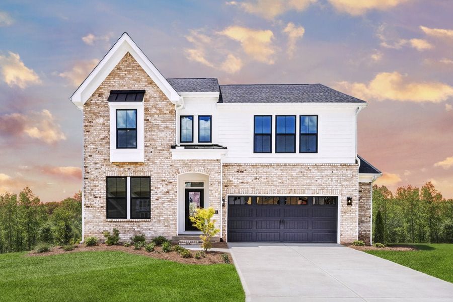 Front exterior of a home in the Lochmoor at Savannah Lakes community, located in Hiram, GA (Image 12).