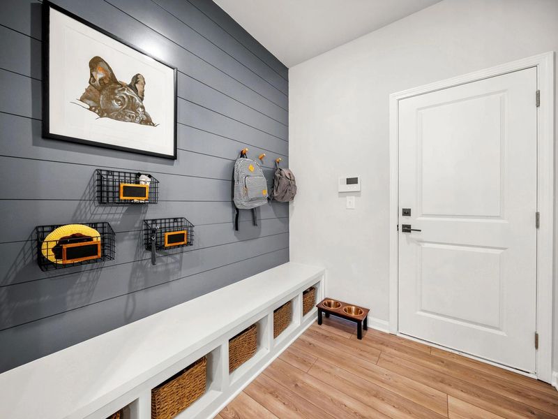 Furnished interior in a model home at Riverwood in Dallas (Image 13).