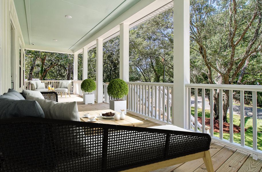 Furnished interior in a model home at Charleston County Homes in North Charleston (Image 7).