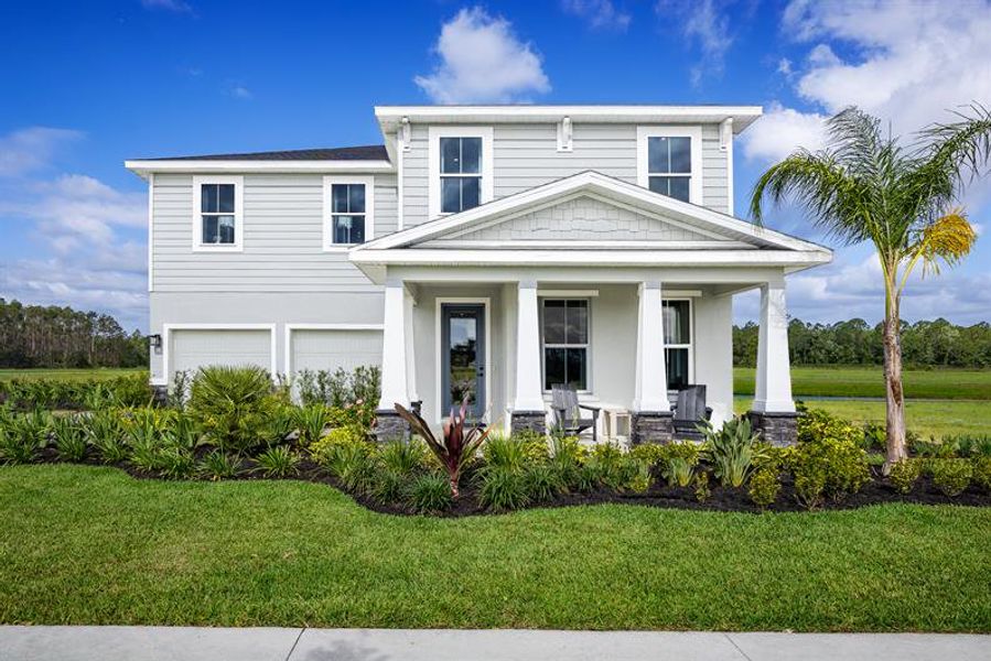 New homes in Auburndale with oversized homesites, 2‑car garages, and breezy lake living.