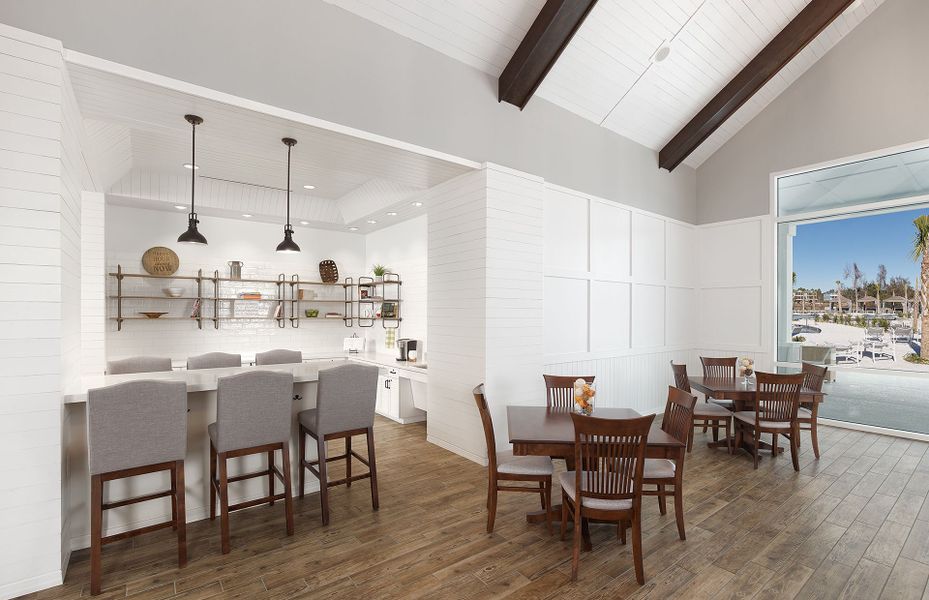 Refreshments in the Cafe Area