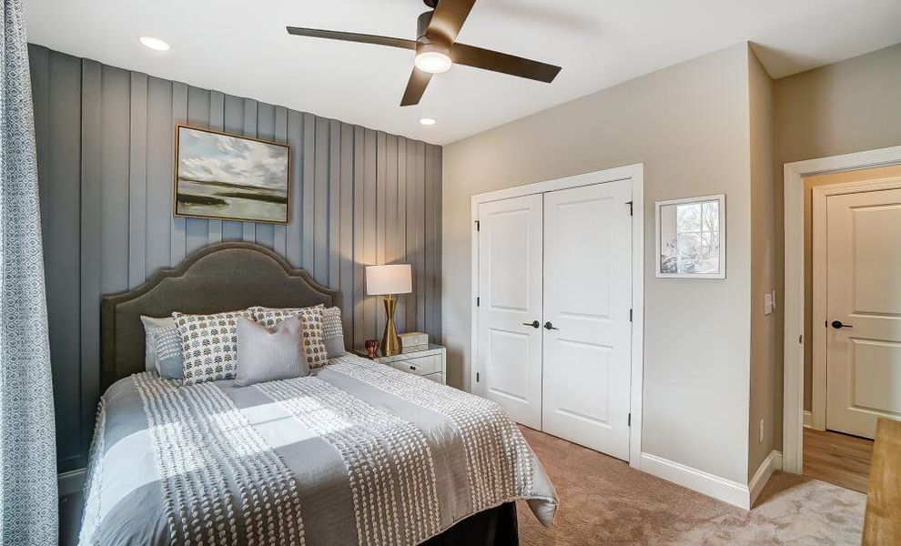 Furnished interior in a model home at Secrest Meadows in Monroe (Image 16).