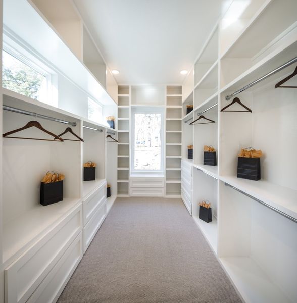 Furnished interior in a model home at Two Step Farm in Montgomery (Image 26).