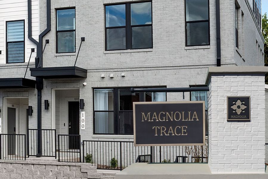 Front exterior of a home in the Magnolia community, located in Wake Forest, NC (Image 9).