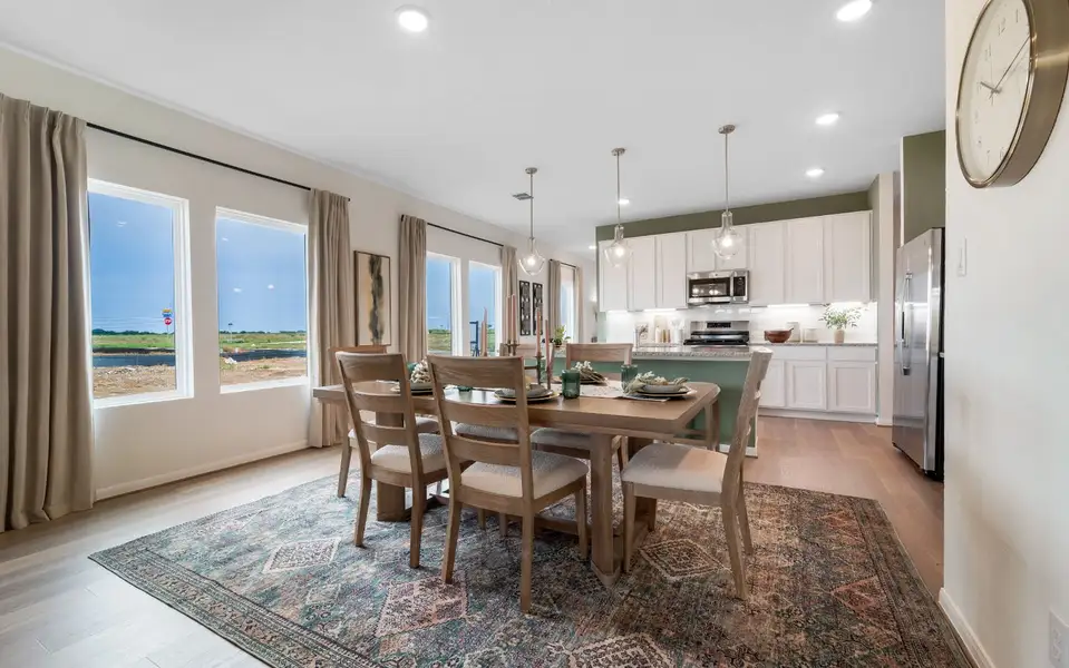 Furnished interior in a model home at Garden Grove in San Antonio (Image 11). Furnished interior in a model home at Garden Grove in San Antonio (Image 11).