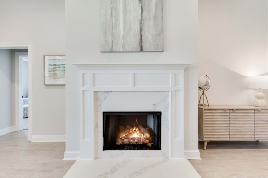 Furnished interior in a model home at Houston Place in Crestview (Image 6).