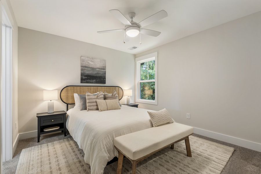 Furnished interior in a model home at South Park in Piedmont (Image 38).