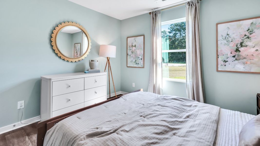Furnished interior in a model home at Driftwood in Richlands (Image 21).