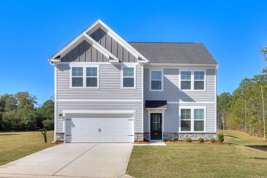 New Modern Homes with Beautiful Exteriors at Longview