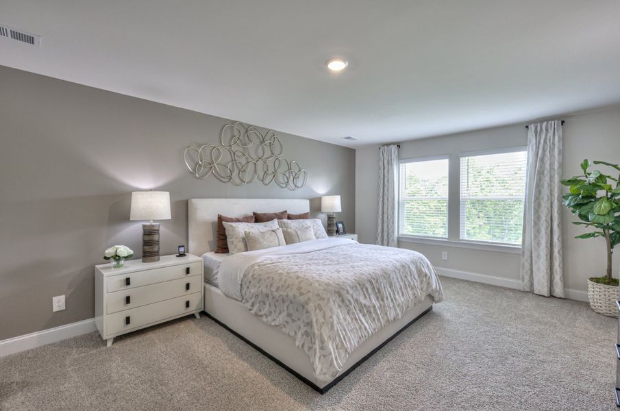 Furnished interior in a model home at Crestview - Legacy Series in Hermitage (Image 9).
