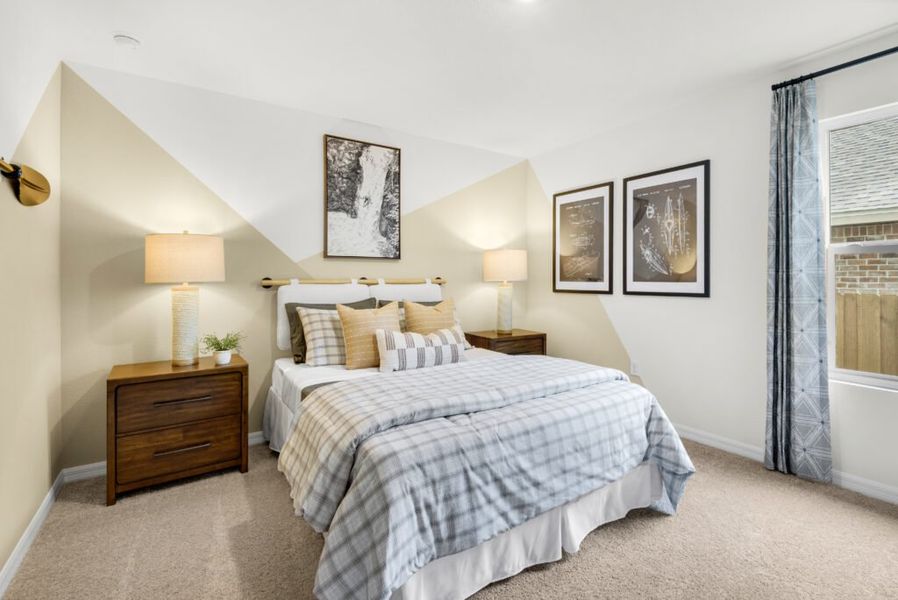Furnished interior in a model home at Cochran Commons in Milton (Image 21).