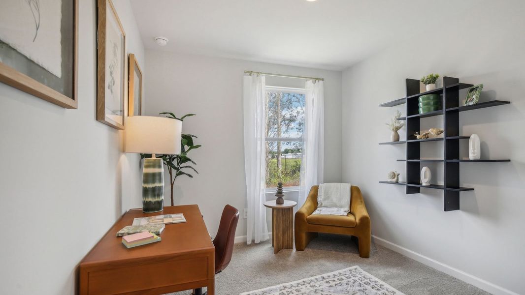 Furnished interior in a model home at River Landing Townhomes in Murfreesboro (Image 19). Furnished interior in a model home at River Landing Townhomes in Murfreesboro (Image 19).
