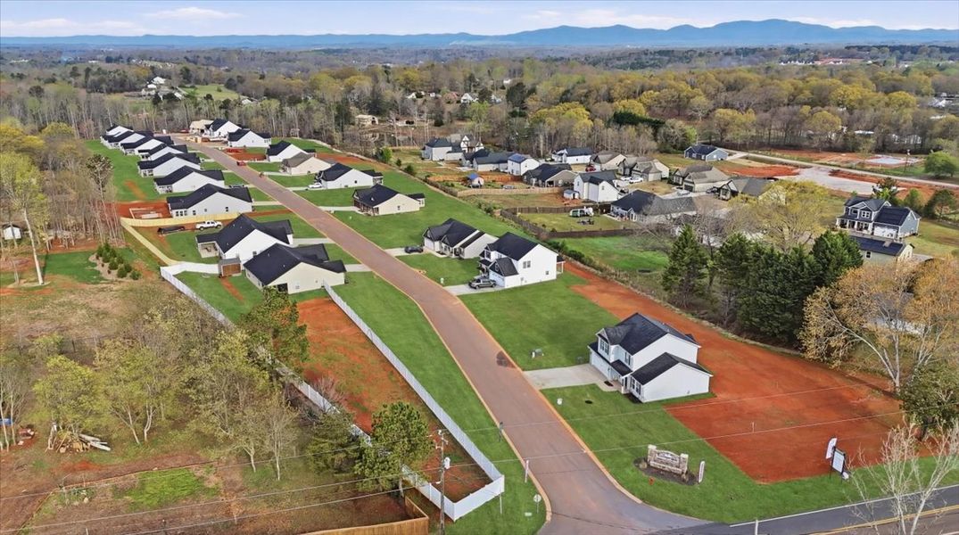 Aerial view of the Ballentine Ridge community in Lyman, SC, showing layout and nearby surroundings (Image 12).