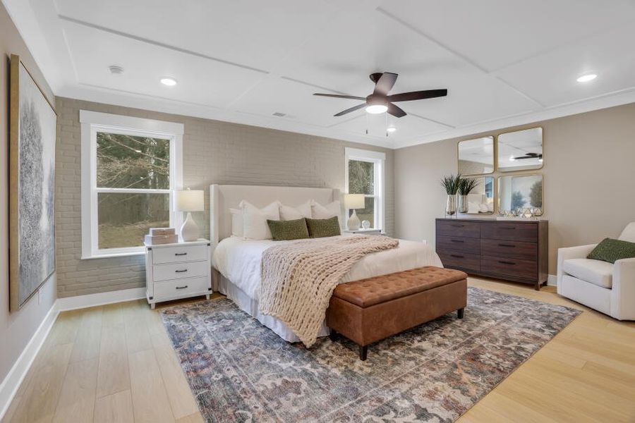 Furnished interior in a model home at Villas at Dawsonville in Dawsonville (Image 17). Furnished interior in a model home at Villas at Dawsonville in Dawsonville (Image 17).