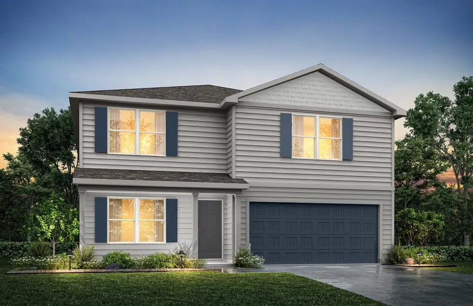 Front exterior of a home in the Santa Fe community, located in Cleveland, TX (Image 19).
