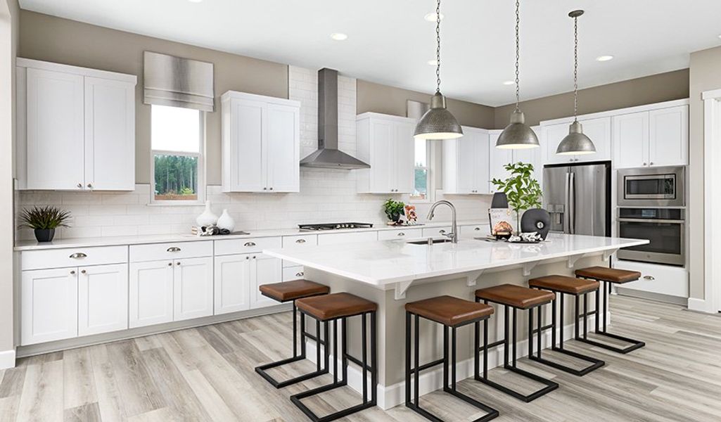 Furnished interior in a model home at Westridge in Highlands Ranch (Image 5). Furnished interior in a model home at Westridge in Highlands Ranch (Image 5).