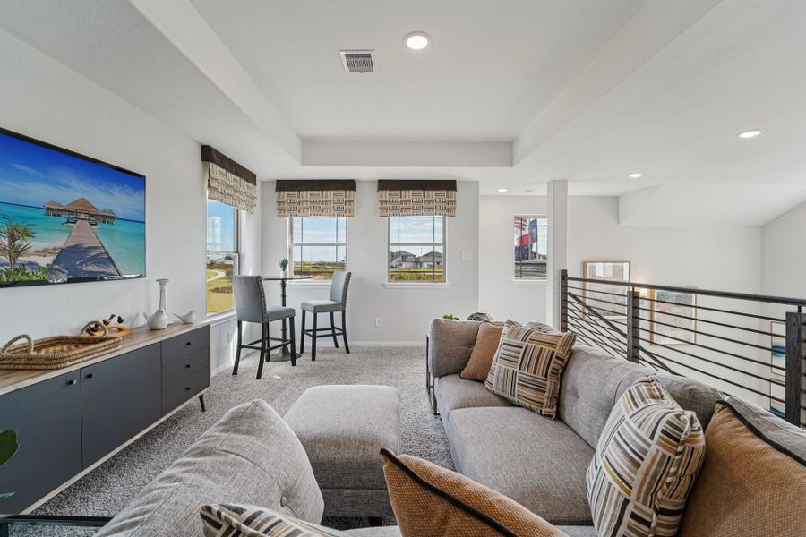 Bluestem Model Home - Matagorda - Game Room