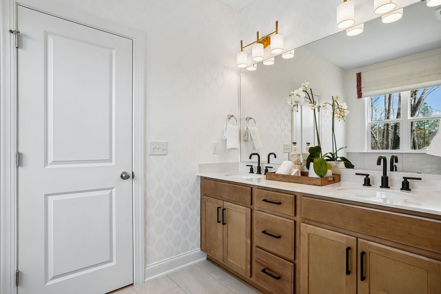 Furnished interior in a model home at Magnolia Acres in Fuquay Varina (Image 26). Furnished interior in a model home at Magnolia Acres in Fuquay Varina (Image 26).