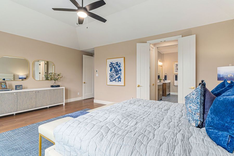 American Legend Homes 60' model in Wellington - Main Bedroom American Legend Homes 60' model in Wellington - Main Bedroom