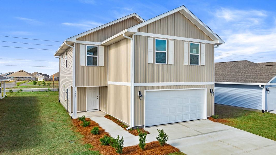 Front exterior of a home in the Titus Park community, located in Panama City, FL (Image 4).