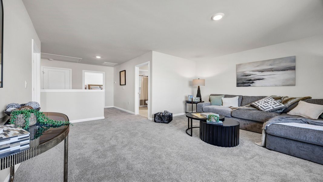 Furnished interior in a model home at Sease's Pond in Gilbert (Image 30).