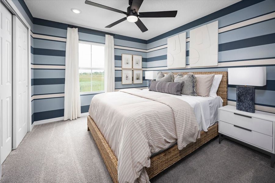 Furnished interior in a model home at Watermark in Cocoa (Image 18).