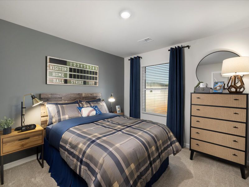 Furnished interior in a model home at Pleasant Brook in Piedmont (Image 16).