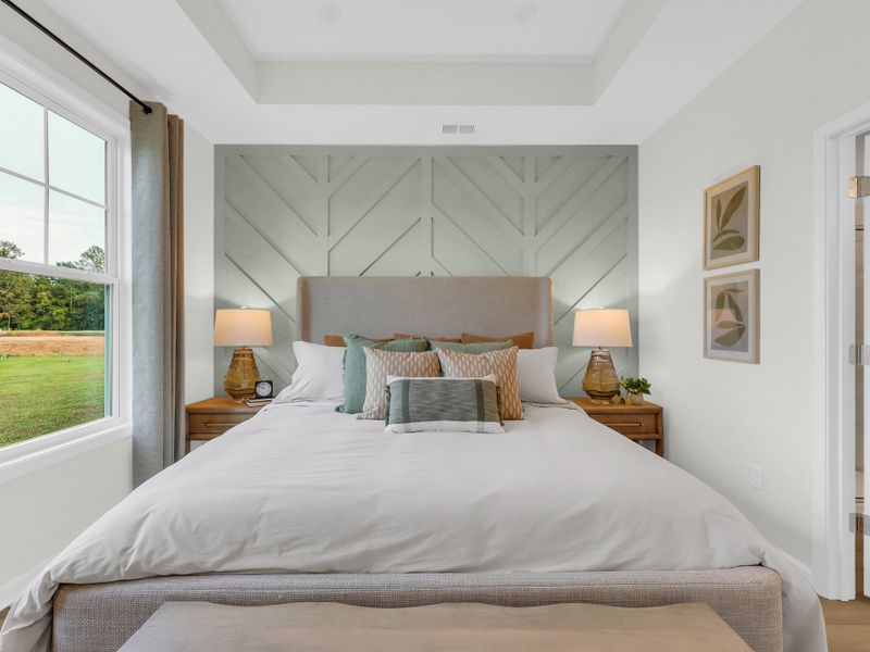 Furnished interior in a model home at Edgefield in Loris (Image 51). Furnished interior in a model home at Edgefield in Loris (Image 51).