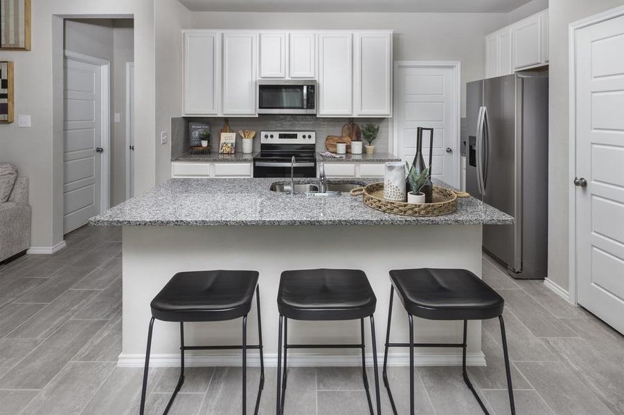 Cinco Lakes Model Home Kitchen