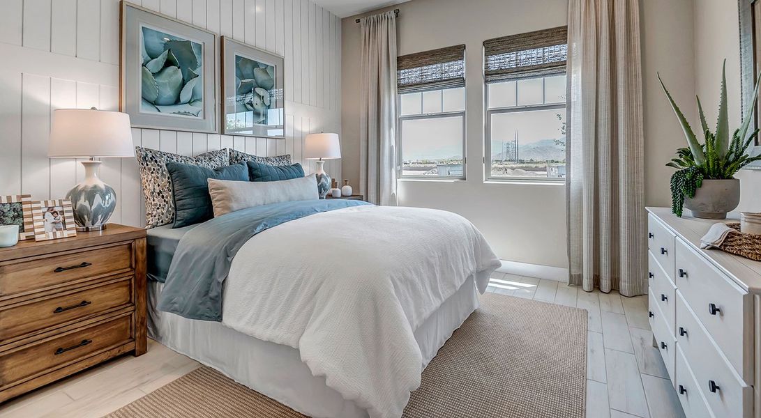 Furnished interior in a model home at Fire Sky at Alamar in Avondale (Image 14).