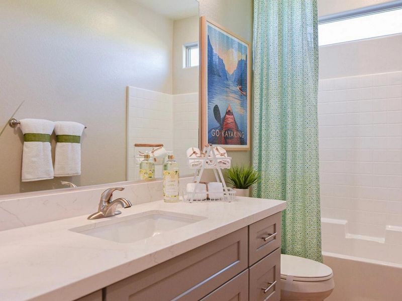 Furnished interior in a model home at North Ridge at Pronghorn Ranch in Prescott Valley (Image 18). Furnished interior in a model home at North Ridge at Pronghorn Ranch in Prescott Valley (Image 18).