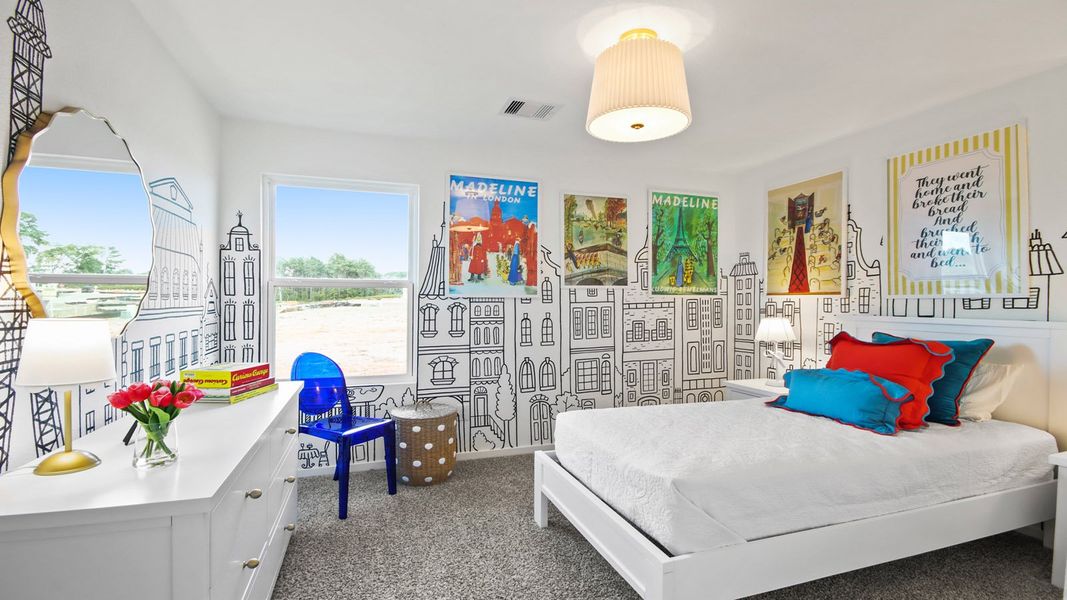 Furnished interior in a model home at Lake Conroe Cove in Willis (Image 5). Furnished interior in a model home at Lake Conroe Cove in Willis (Image 5).