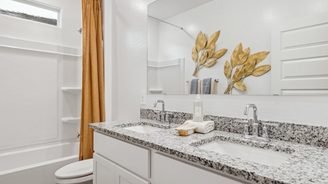 Furnished interior in a model home at Radiance at Superstition Vistas in Apache Junction (Image 71).