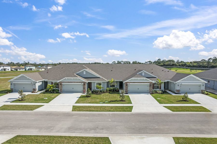 Front exterior of a home in the Waterstone Villas community, located in Fort Pierce, FL (Image 13).