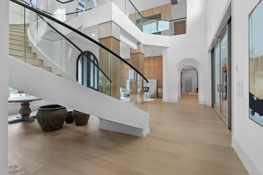 Furnished interior in a model home at Independence - Horizon West in Winter Garden (Image 22).