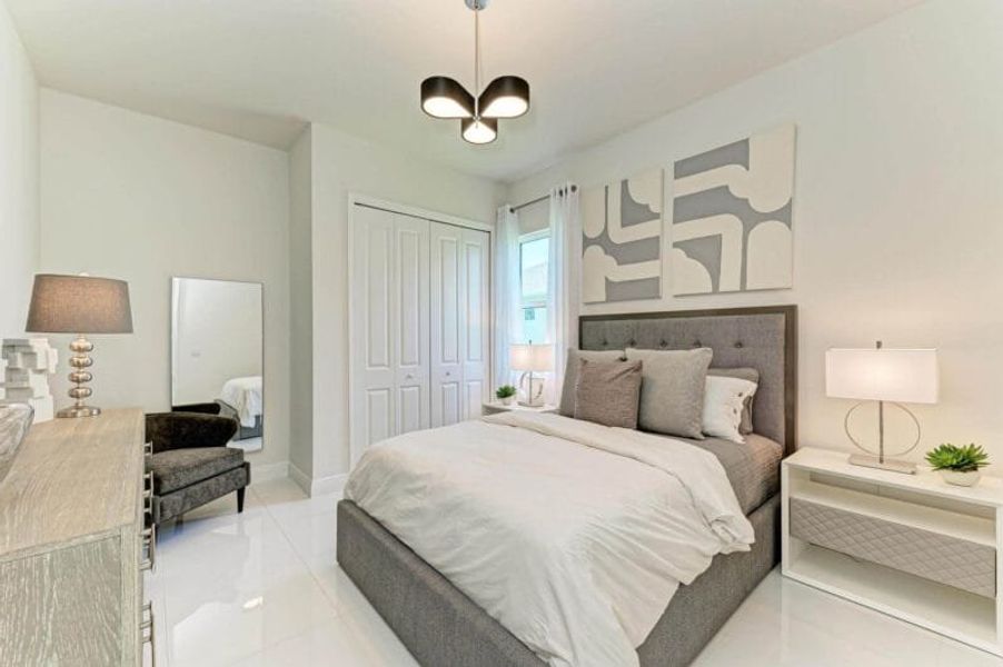 Furnished interior in a model home at The Willows in Parrish (Image 51). Furnished interior in a model home at The Willows in Parrish (Image 51).