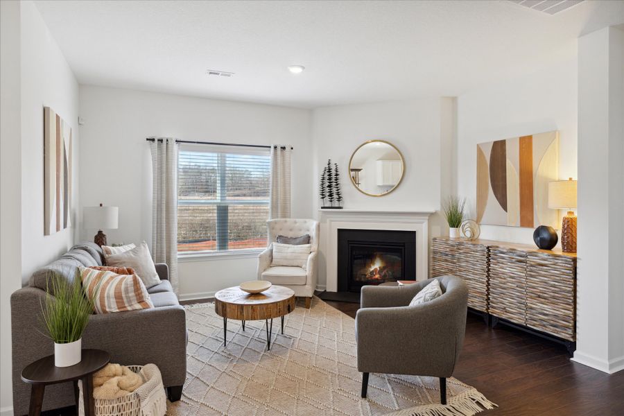 Furnished interior in a model home at The Ridge at Neals Landing in Knoxville (Image 25). Furnished interior in a model home at The Ridge at Neals Landing in Knoxville (Image 25).