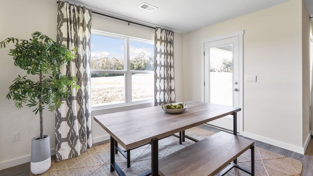 Furnished interior in a model home at Owensby Farms in Dayton (Image 11).