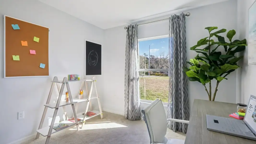 Furnished interior in a model home at Northridge in Spring Hill (Image 23).