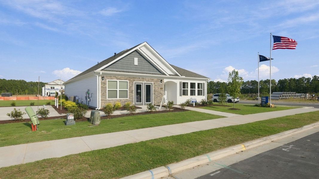 Front exterior of a home in the West New Bern community, located in New Bern, NC (Image 3).