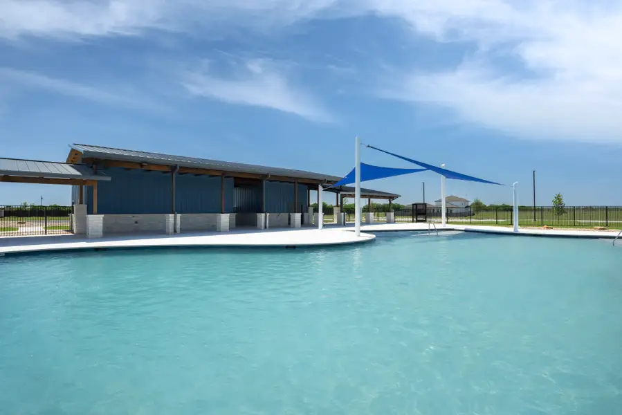 Spend some time at the pool on a warm day.