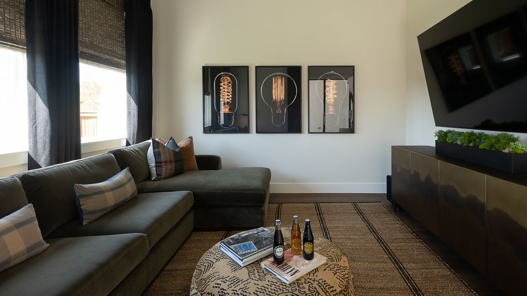 Furnished interior in a model home at Eliana in McKinney (Image 9). Furnished interior in a model home at Eliana in McKinney (Image 9).