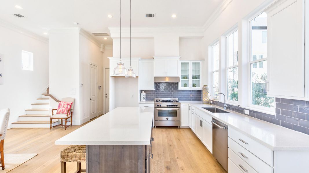 Furnished interior in a model home at Kolbe Farms in Houston (Image 21). Furnished interior in a model home at Kolbe Farms in Houston (Image 21).